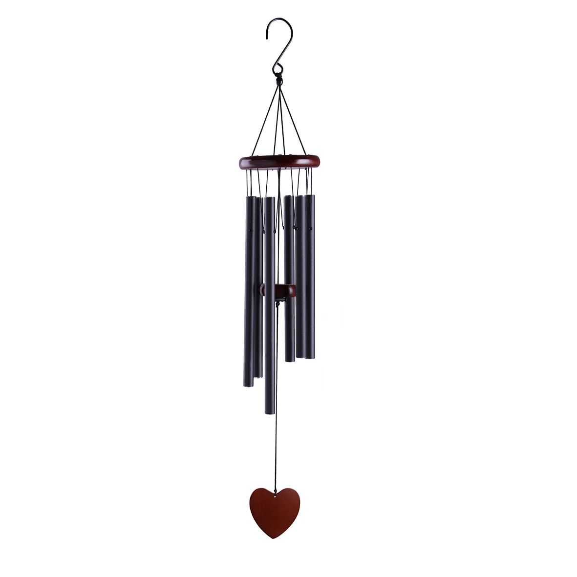 Amazon hot selling wooden wind chimes memorial outdoor & indoor OEM logo wind chimes