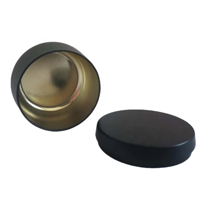 8 Oz Empty Christmas Metal Cosmetic Candle Tins Jar Cans