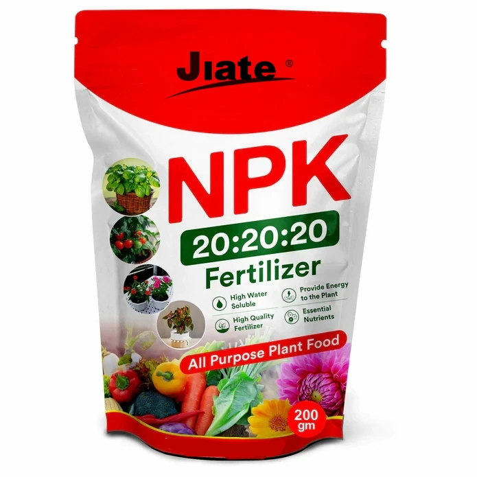 Водорастворимое NPK 20 20 20 удобрение для растений и садоводства