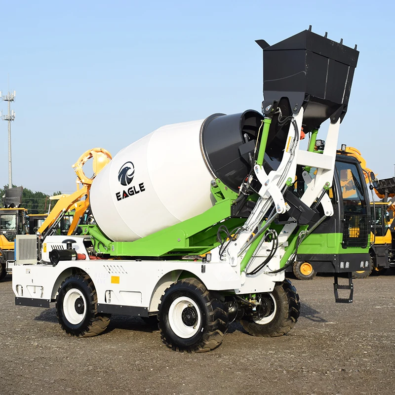 4000l Self Loading 1 / 2 / 3.5 / 4 / 5.5 / 6.5 Cubic Meters Mixing Cement Truck Eagle Concrete Mixer Trucks