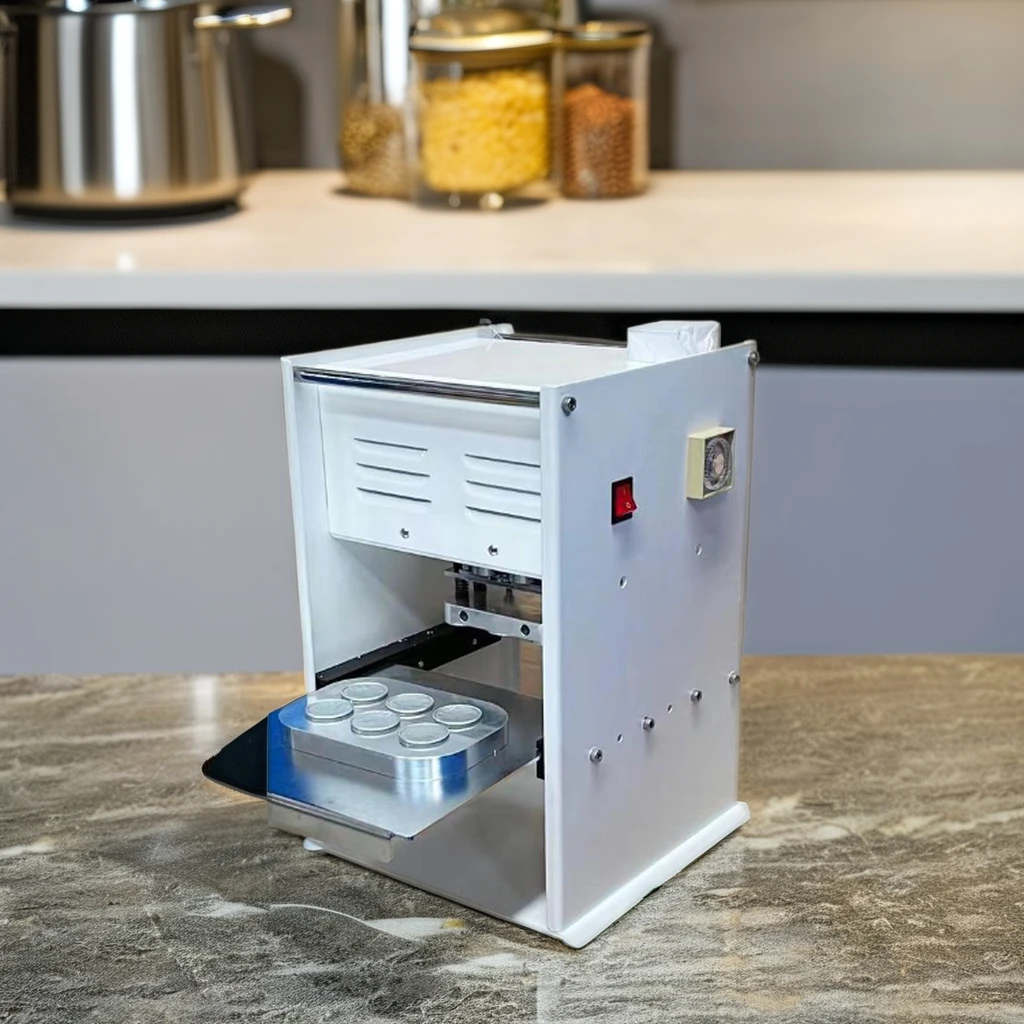 Hot Sealing Manual coffee pods sealing machine with 6 holes 4 holes 2 holes