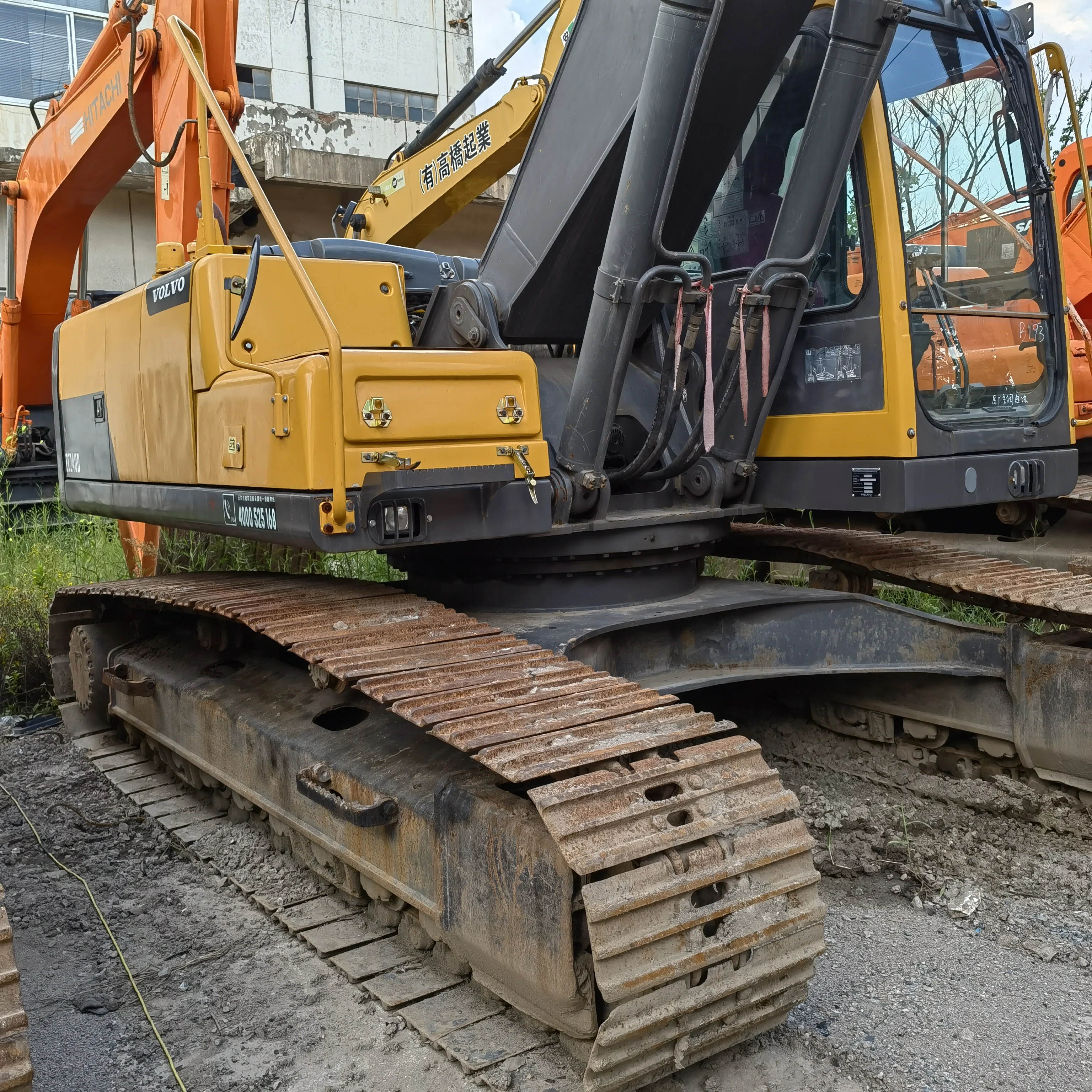Высококачественный оригинальный гусеничный экскаватор VOLVO EC240 для продажи Подержанный Volvo 240 24Ton подержанный
