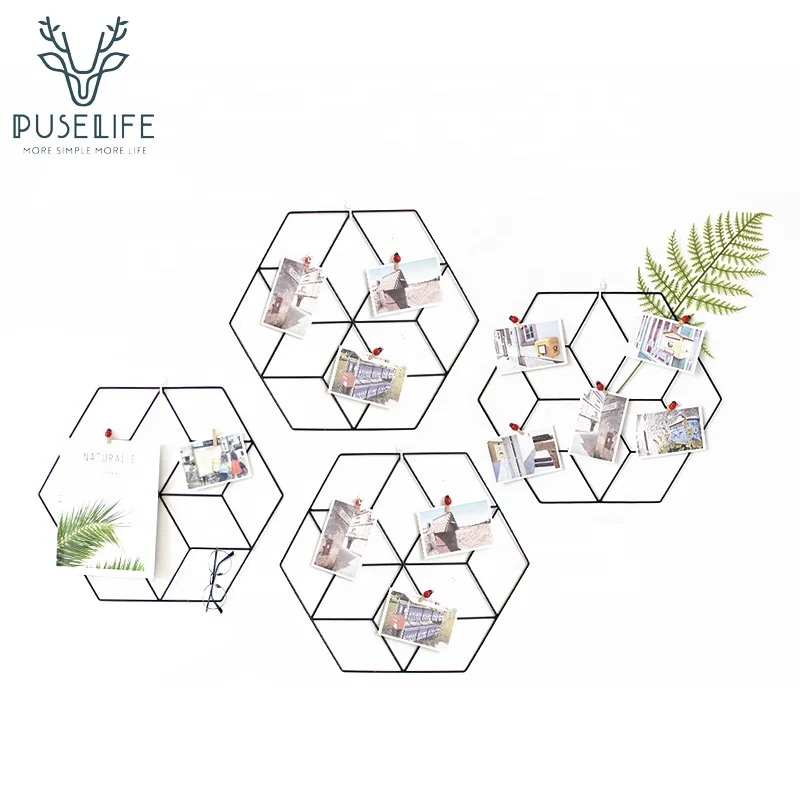  Металлическая сетка Настенная для мебели декоративный светильник держатель принимаем OEM & ODM декор фото вешалка украшение дома