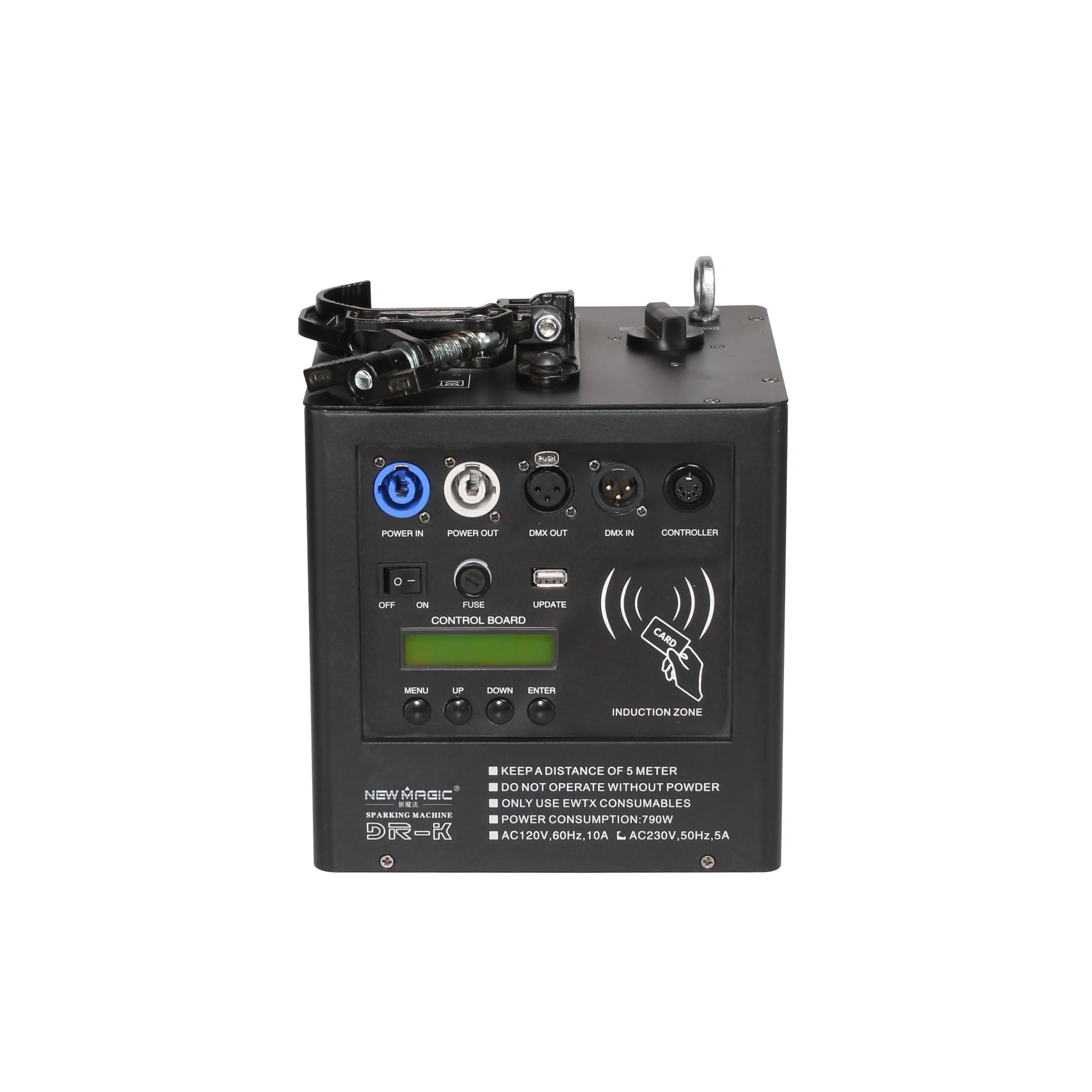 DMX512 Control Waterfall Cold Pyro Machine Spark Machine Fireworks for Dj Disco Night Shows