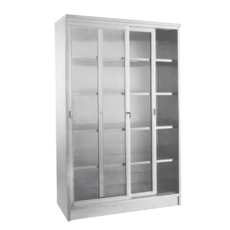 Laboratory 5-layer, 1200x400x1800mm Stainless steel Medical instrument cabinet