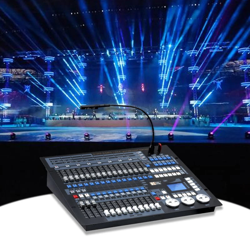 China factory PRO Stage Lighting Controller 1024 Dmx512 Console Dmx Computer Controller For Bar Disco Hotel Wedding