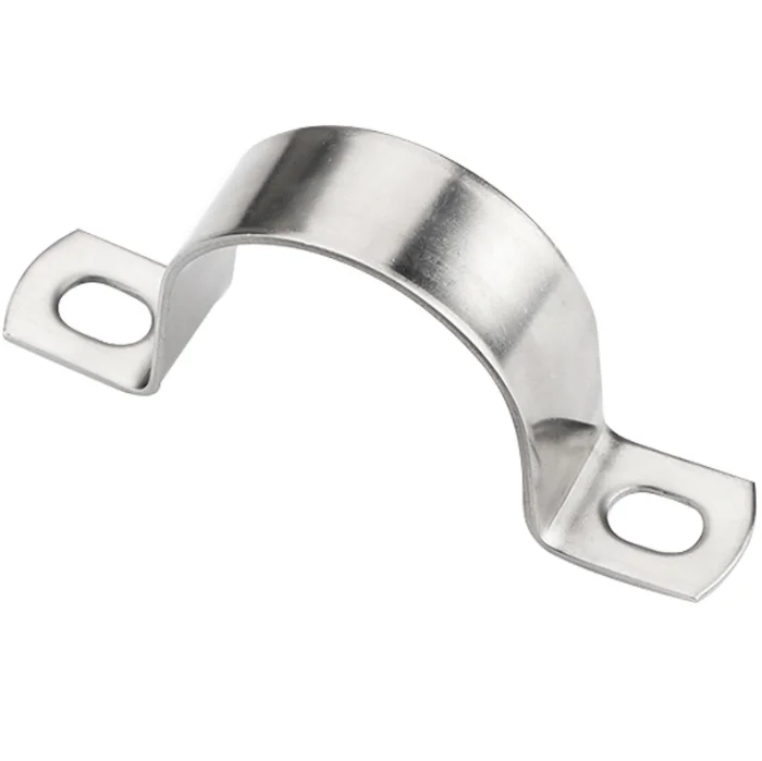 Wholesale 304 Stainless Steel Horse Riding Throat Water Pipe Clamp U-Shaped Pipe Ohmic Hoop U Clip Hose Tube Clamp