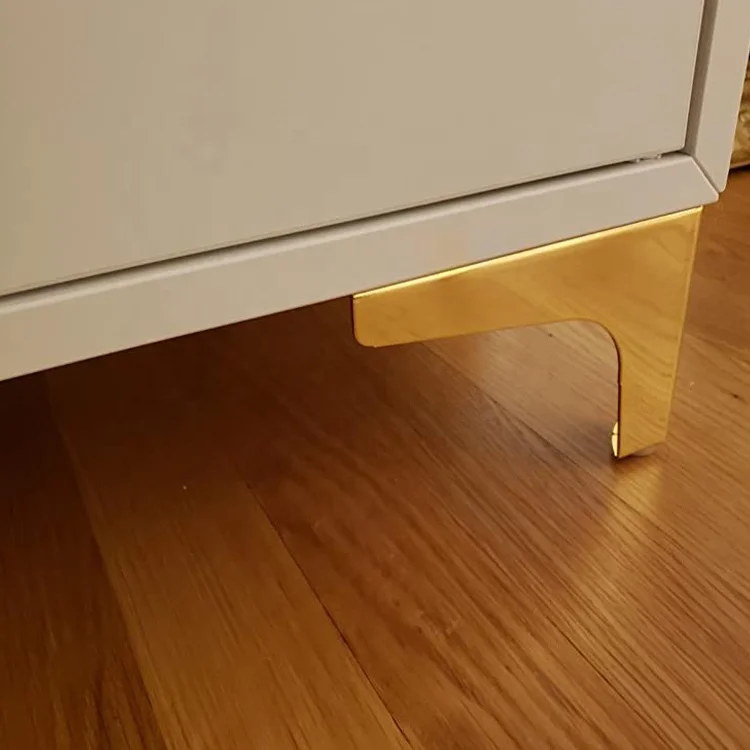 Triangle iron sofa chair legs furniture hardware based couch legs