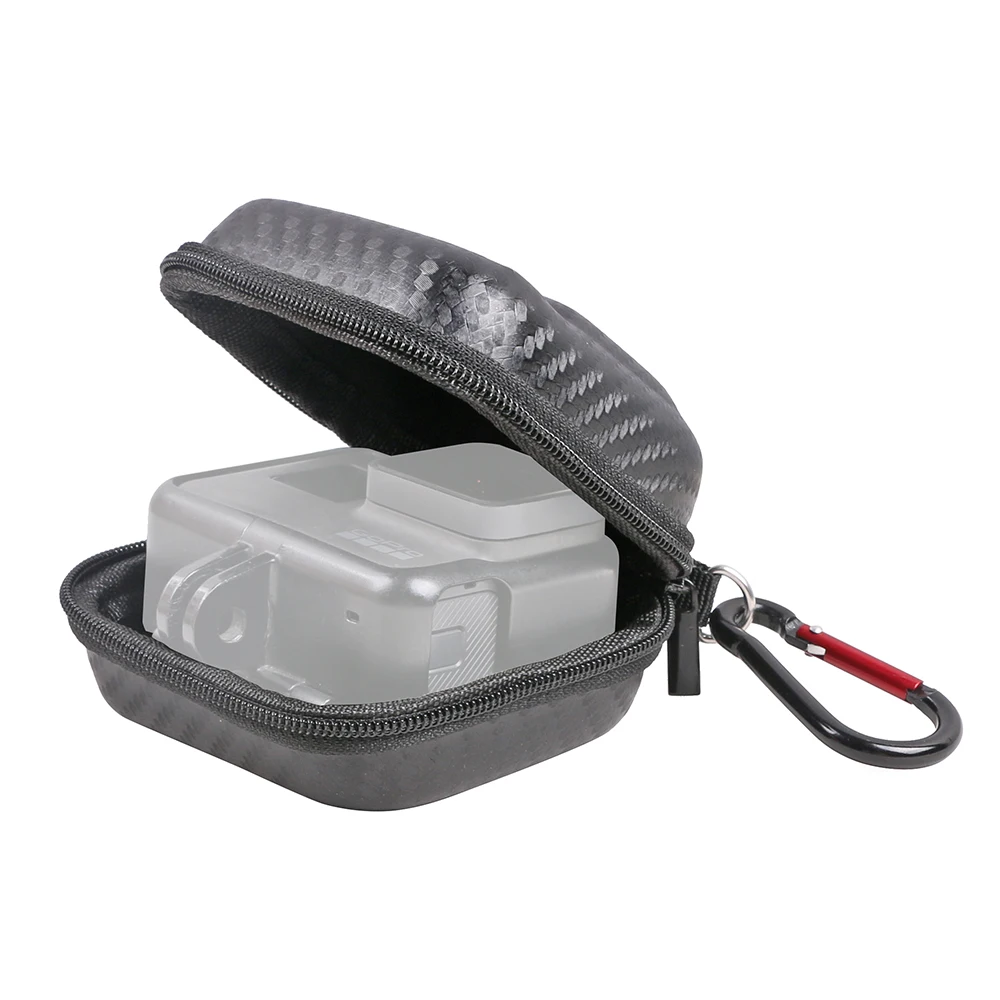 
SUREWO Mini PVC Bag Traveling GoPro Bag Storage Protective Box Compatible with GoPro Hero 7 Black/(2018)/6/5 Black and More 