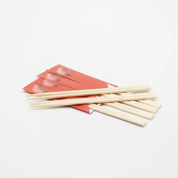 21cm sushi twin korean popular bamboo chopsticks disposable with logo