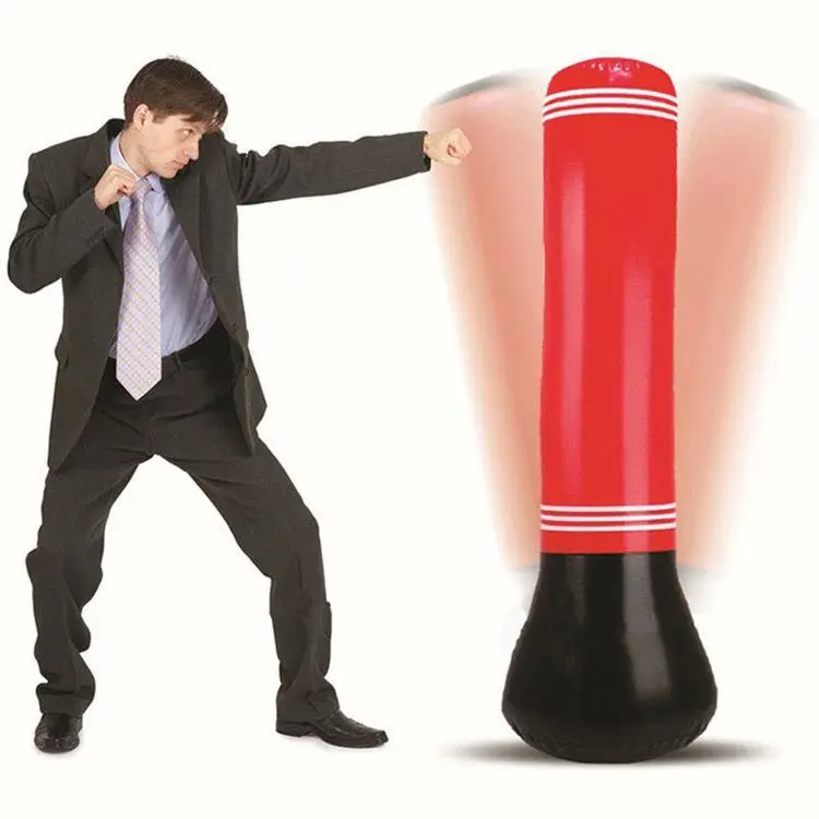 High Quality Punching Bag Fighting Punch Ball Inflatable Boxing Column