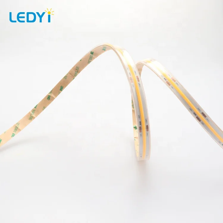 
Wholesale cheap 480chips per meter IP65 silicone tube waterproof cob led strip fob led ribbon for building hotel 