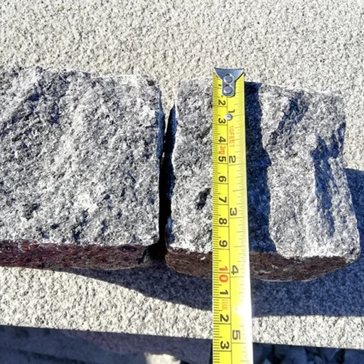 Cheap black granite cube stone for pavers