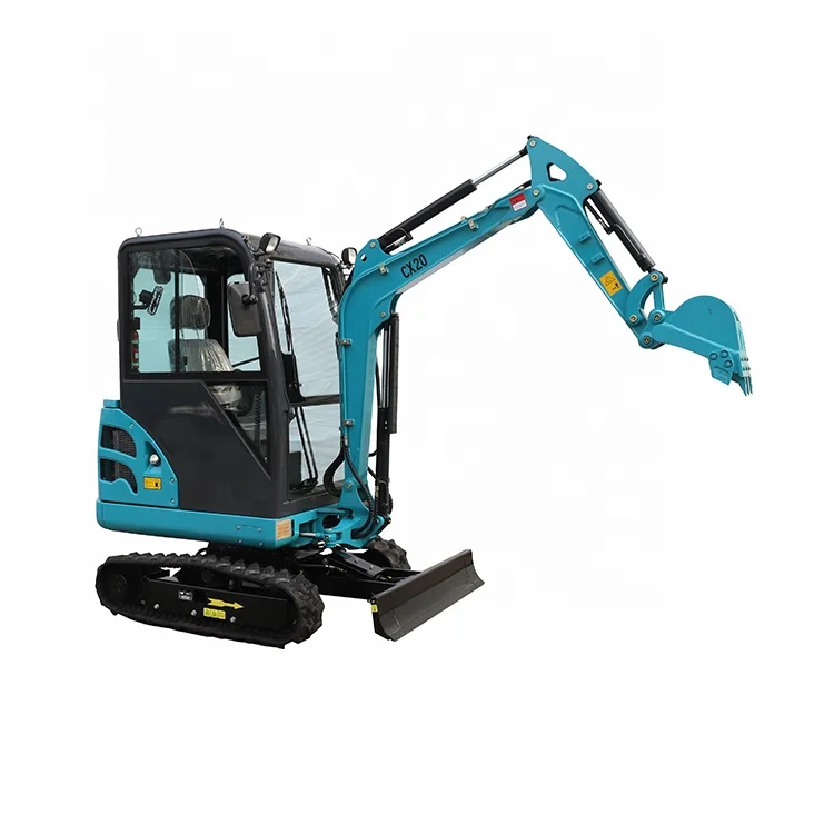 Chuangxin Mini excavator 2 tons small digger crawler excavator CX20A Kubota engine meets Euro 5 small excavator.