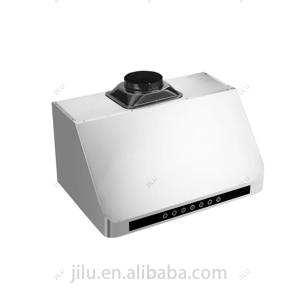 Italian Style Milano 120 Electric Stainless Steel Range Hood Wall Mounted Kitchen Appliance Exhaust Function Free Spare Parts