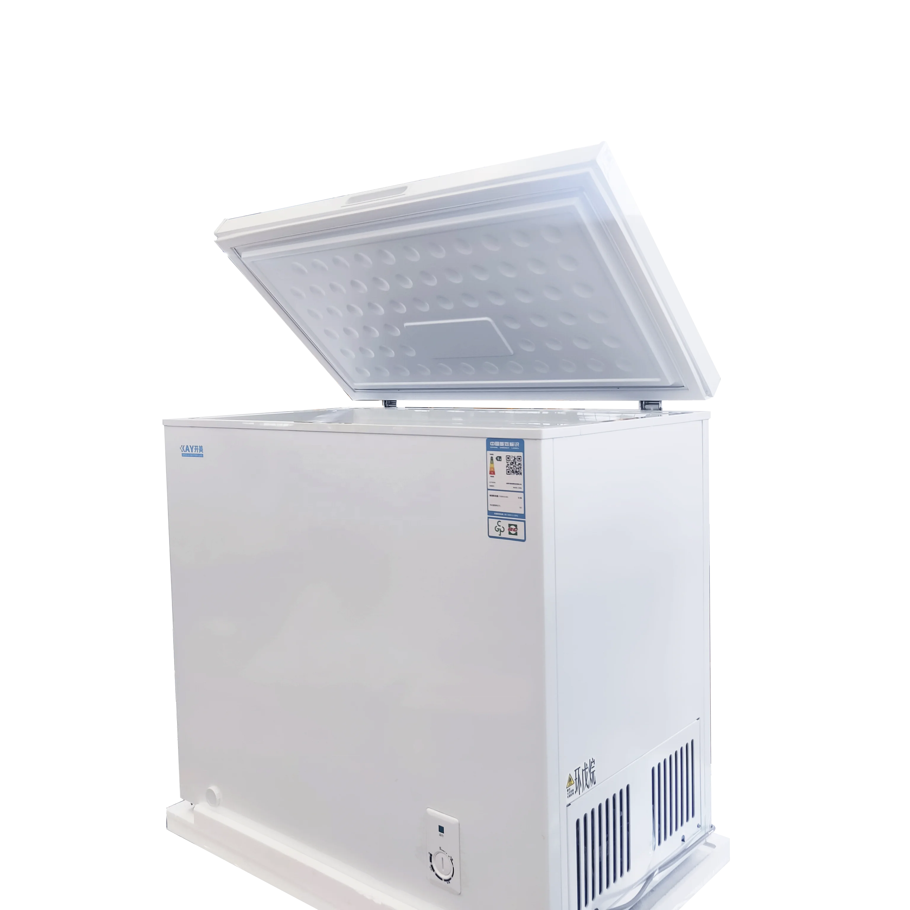 400L 2022 high quality top open fridge single door ice cream deep chest ultra low temperature freezer