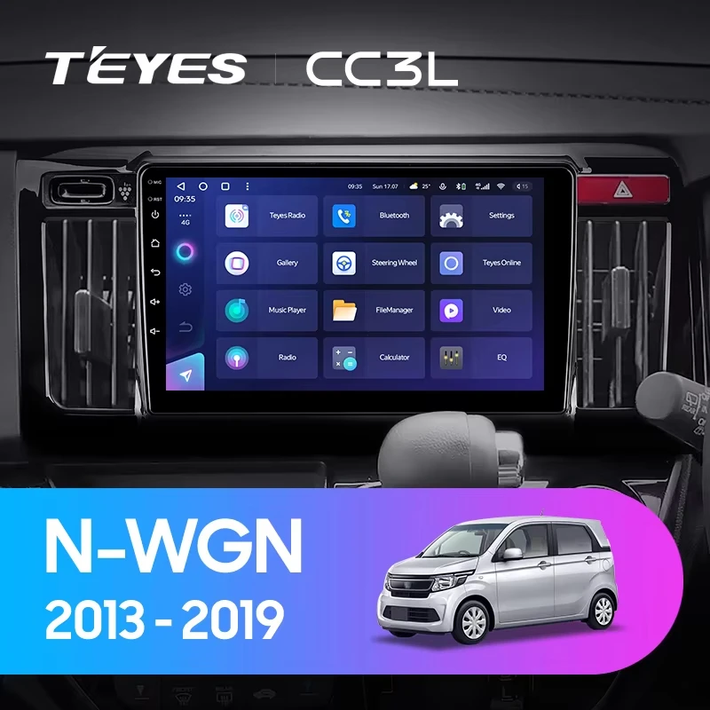 TEYES CC3L WIFI for Honda N-WGN 2013 -2019 Car Radio Multimedia Video Player Navigation GPS Android No 2din 2 Din DVD