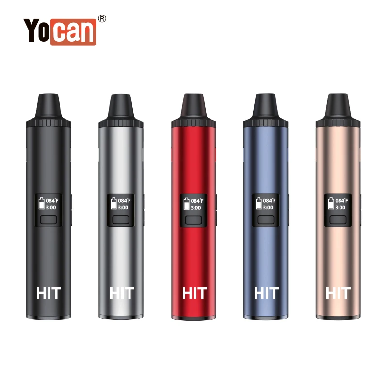 100% Original Yocan dry herb pens Yocan Hit/Vane/Evolve-D dry herb vaporizer