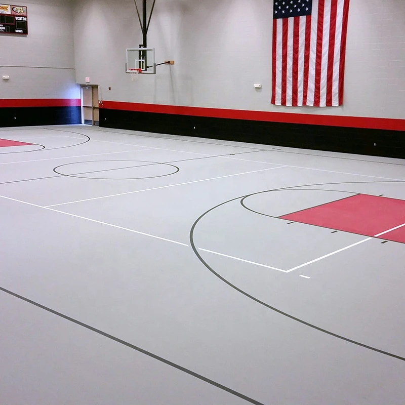 Sport floor manufacturers new Basketball Flooring Sport PVC Floor Indoor Basketball Court