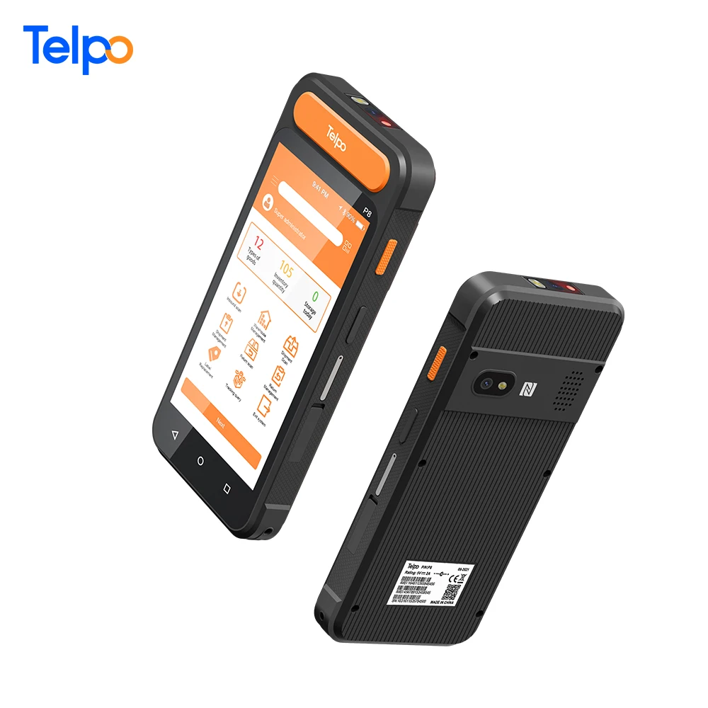 Карманный прочный сканер штрих-кодов android для супермаркета со склада 1d 2d