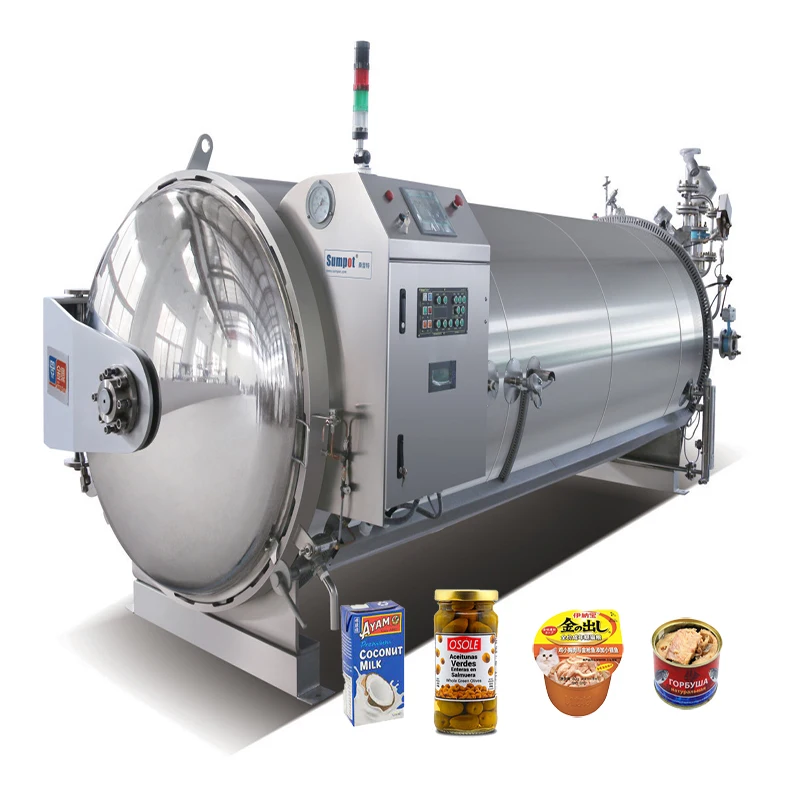 mini electronic retort sterilization machine for canned meat