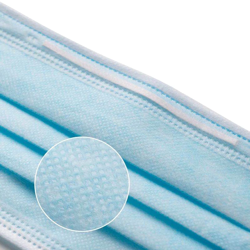 Factory Hot Sale Breathing Unobstructed Non-woven Disposable Mask Hospital Doctor Medical