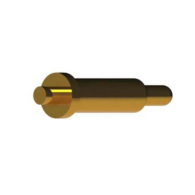 
Spring loaded contact pin brass pogo pin custom precision micro gold plated female contact pin connector 