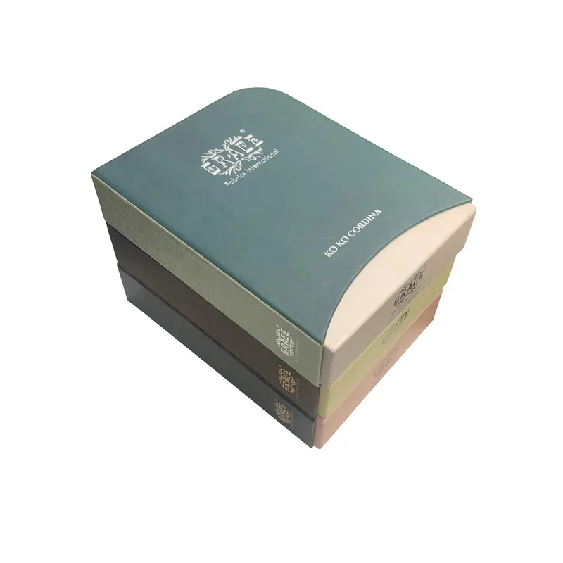 Personalized Shanghai Gift Red Ribbon Post Cake Explosion Eco Magnetic Hair Boxes Beauty Blender Bride Box Scarf Packaging