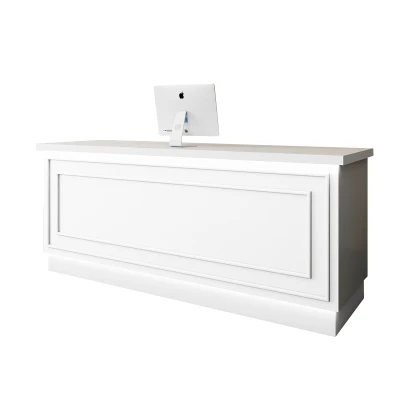 Simple hotel company lobby reception counter bar counter cashier beauty salon commercial counter modern