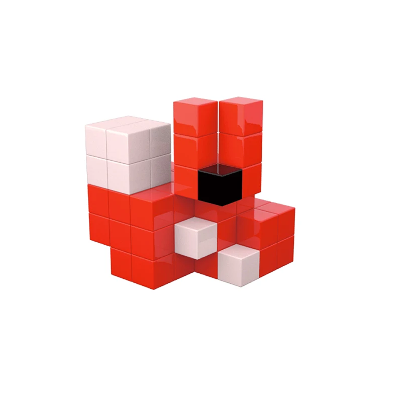 Custom Magnetic Cubes Educational Montessori Diy Puzzle Magnetic Building Blocks Toys For Toddler Kids Learning