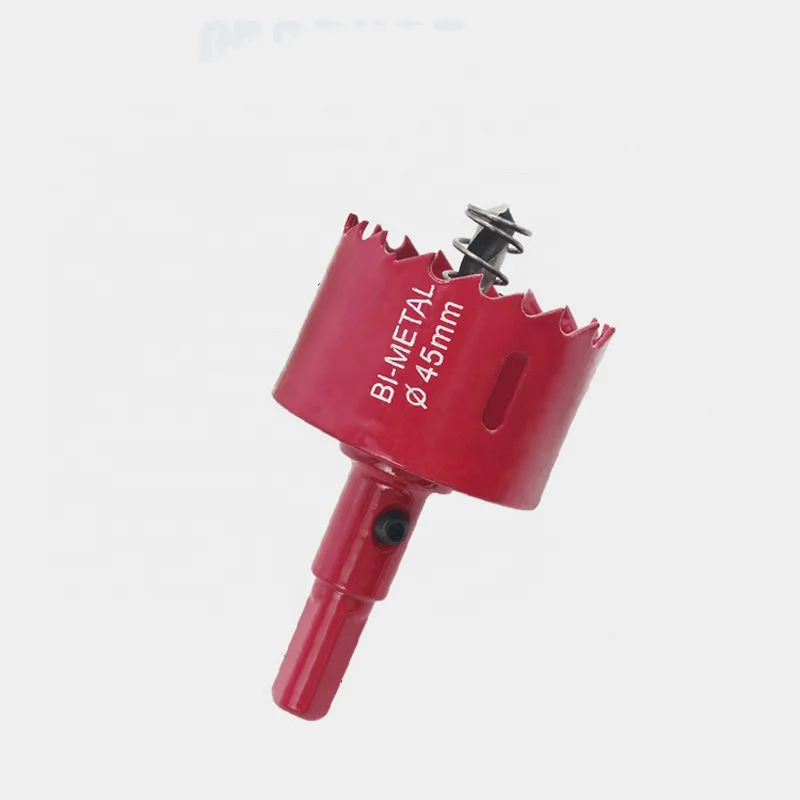 Woodworking drill bit reamer hardware tool M42 bimetal hole opener gypsum board plastic iron plate metal