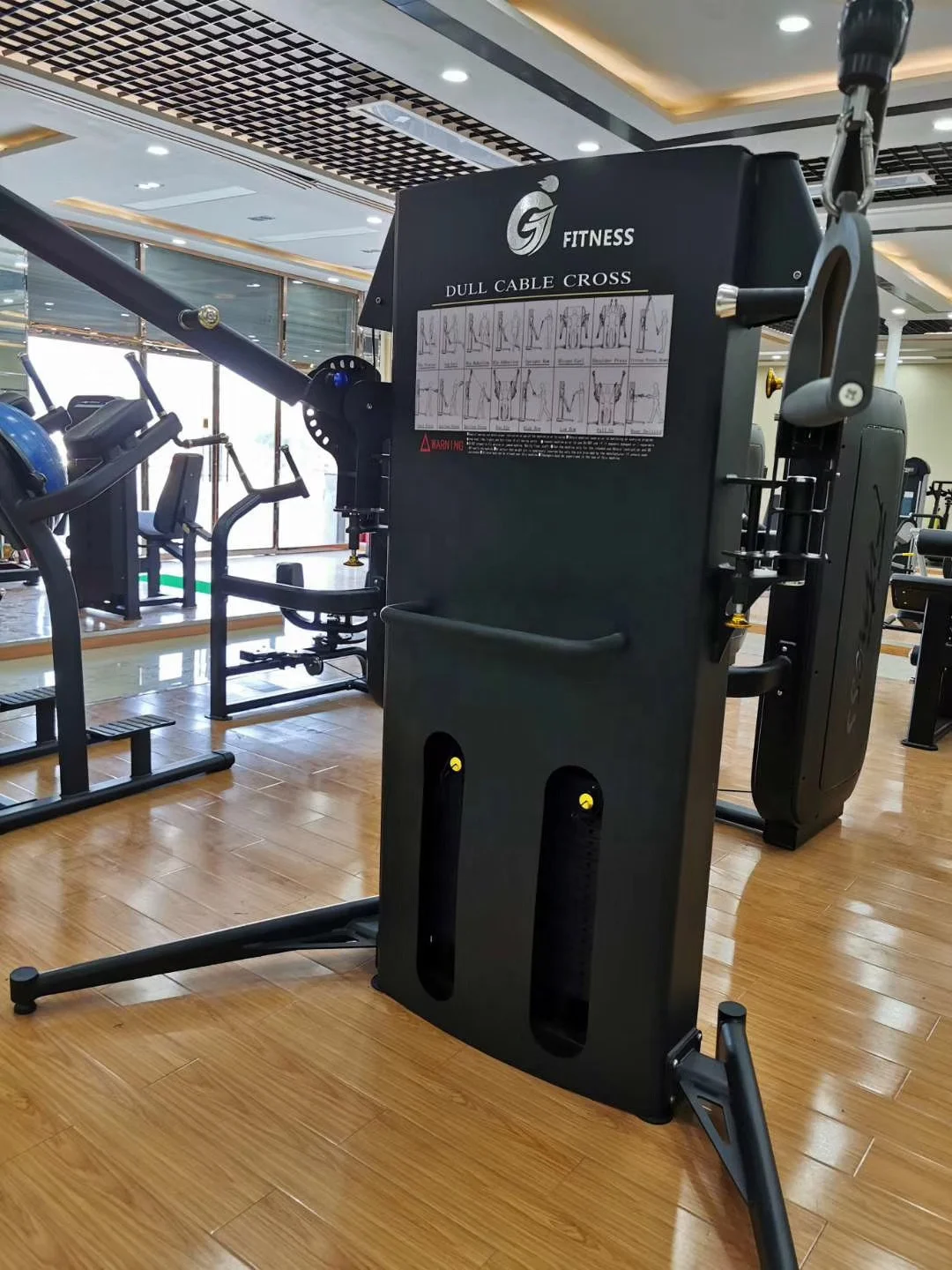 Gym equipment in China pin load selection machines cable machine gym