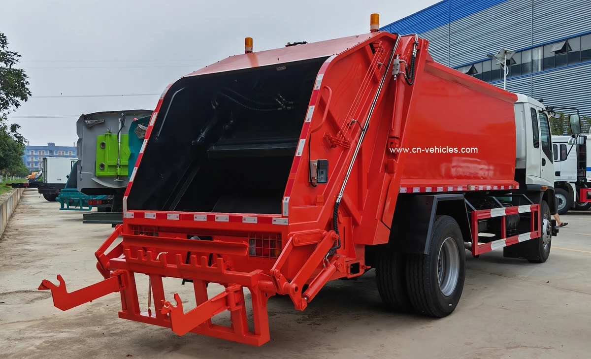 ISUZU FVR 16Ton погрузочная мощность уплотнитель мусоровоз для продажи