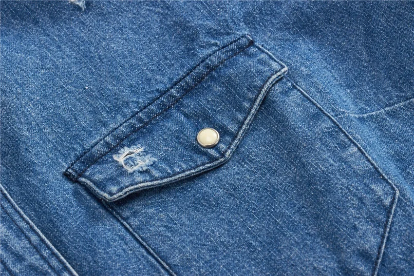 
Popular custom made comfortable cowboy shirts long sleeve man demin shirts wholesaler from direct Chinese factory 