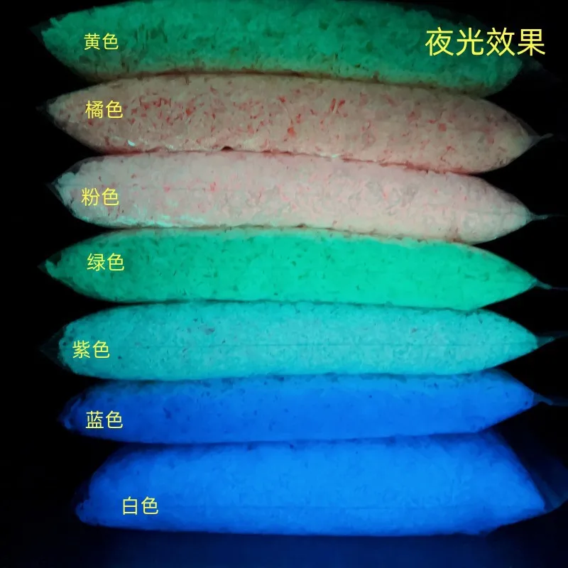 Hot Sale Maple Leaf Shape Light Variation Luminous Polymer Clay Slices For Phone Case Filling Material Nail DIY