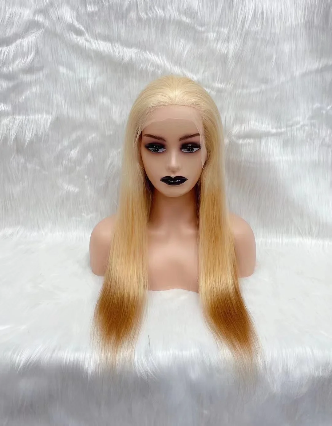 Hot Selling 13x4 Lace Wig Bone Straight 613 Lace Frontal Wig Full Lace Glueless Human Hair Wigs