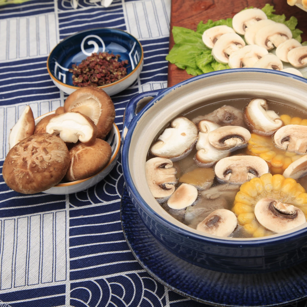 Exotic Chinese Factory Growing Flower Fresh Shiitake Mushroom Wholesale Price