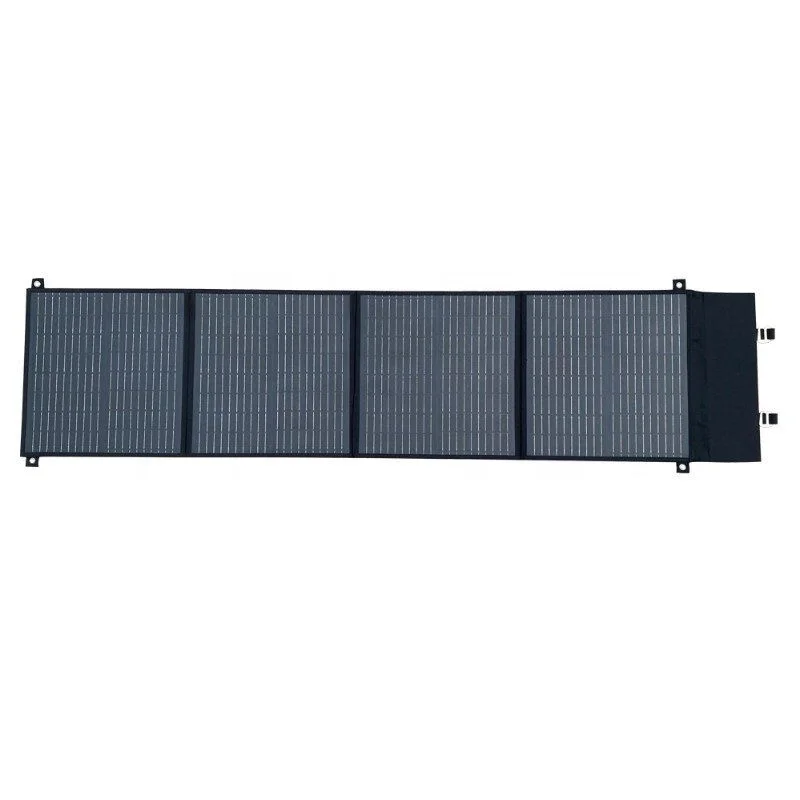Custom  foldable solar panel for portable solar battery power station 100W outdoor camping portable power station with solar