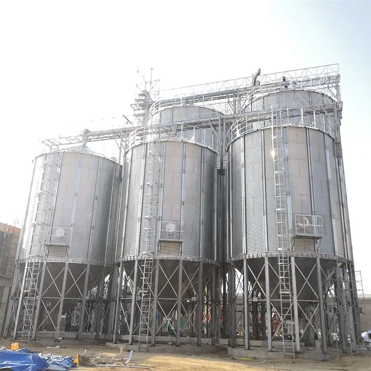 5000ton Grain Storage Silos for Flour Mill