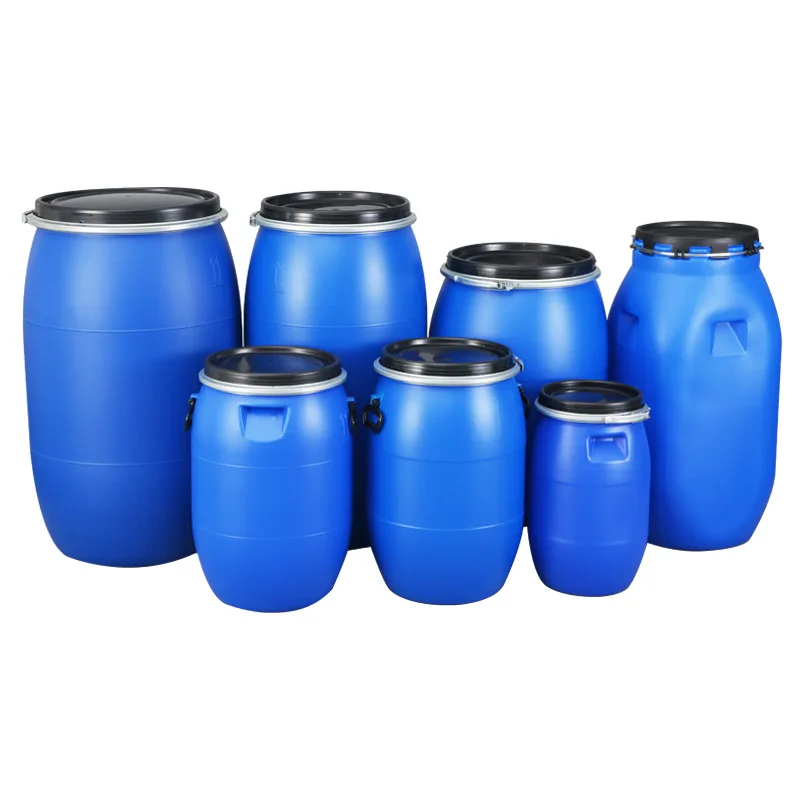 Пластиковый барабан HDPE пластиковый контейнер 30 л 60 120 160