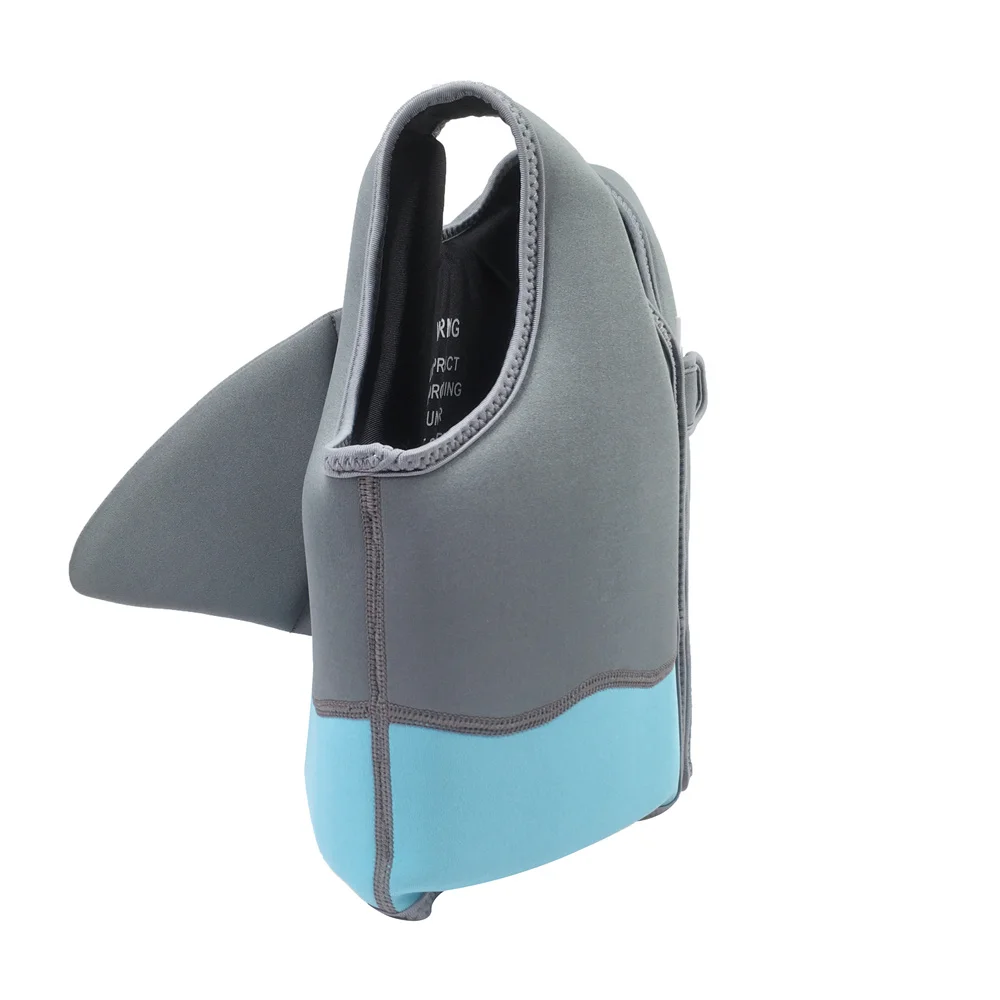 Акулий дизайн оптом детский плавательный жилет неопреновый спасательный для аквапарка