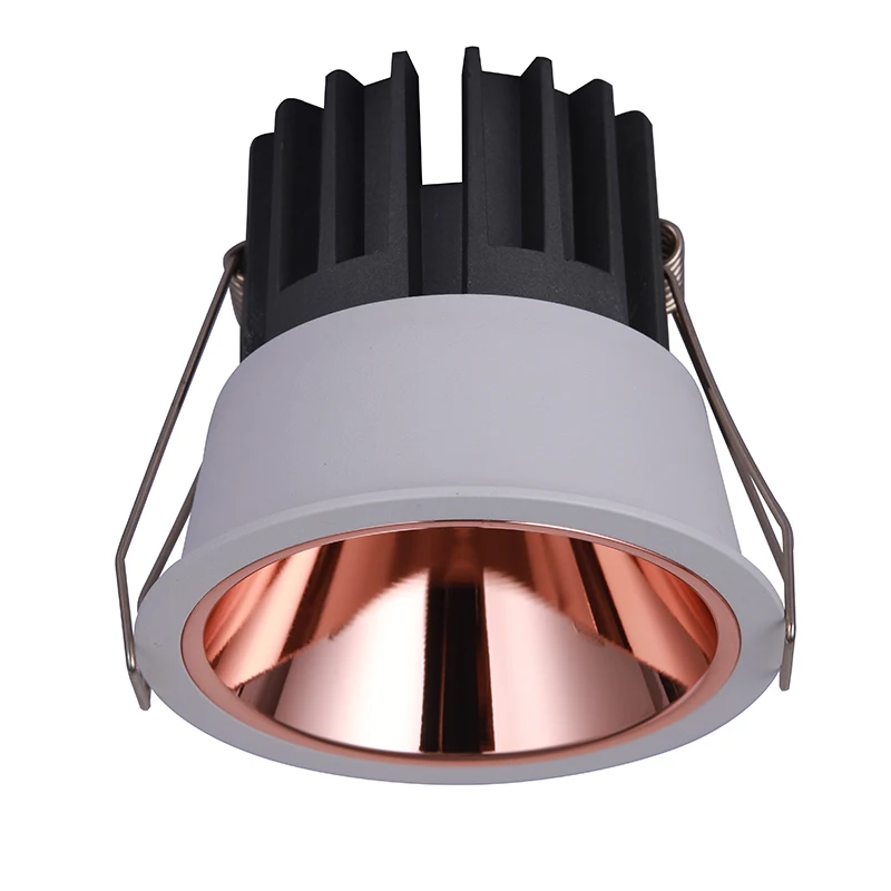 Modern Shop 7W Good Quality IP54 Aluminum Dimmable LED COB Embedded Economic Round Downlight