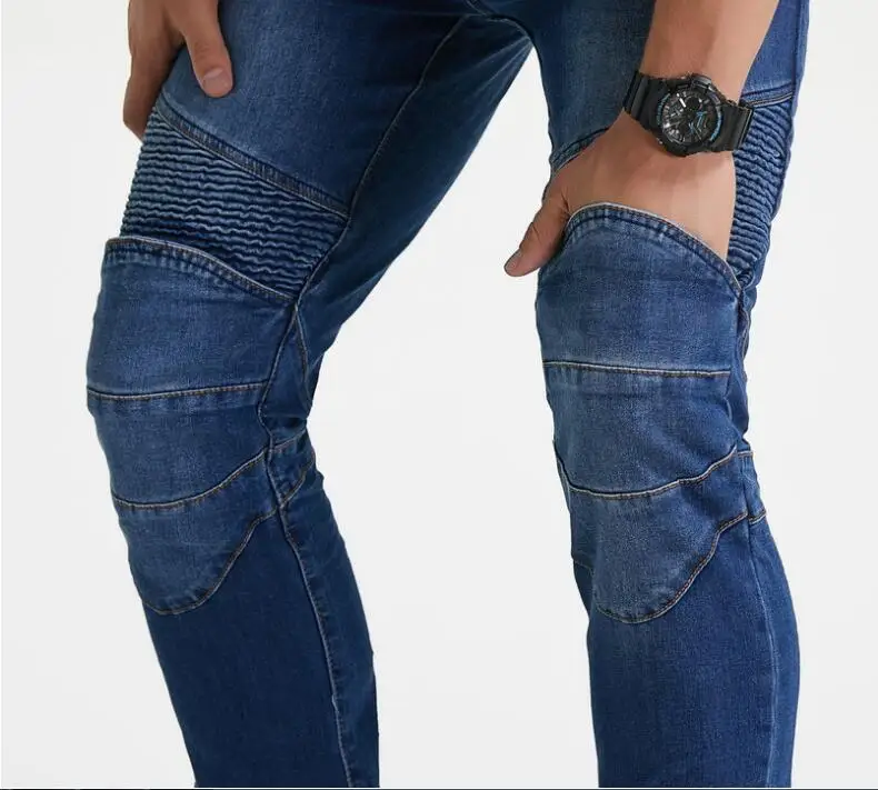 
New pants Motorcycle Pants Men Moto Jeans Protective Gear Riding Touring Motorbike Trousers 