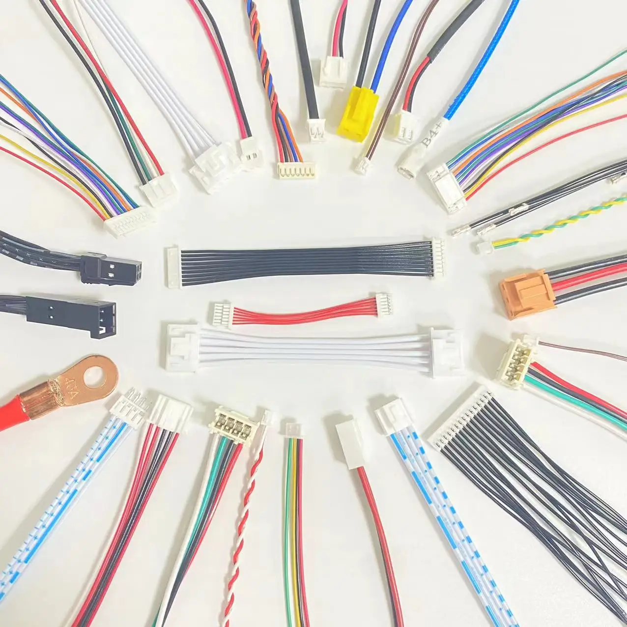 oem odm custom jst 2 3 4 5 6 7 8 9 10 11 12 13 pin male female connector zh 1.5mm pitch wire cable assembly wiring harness