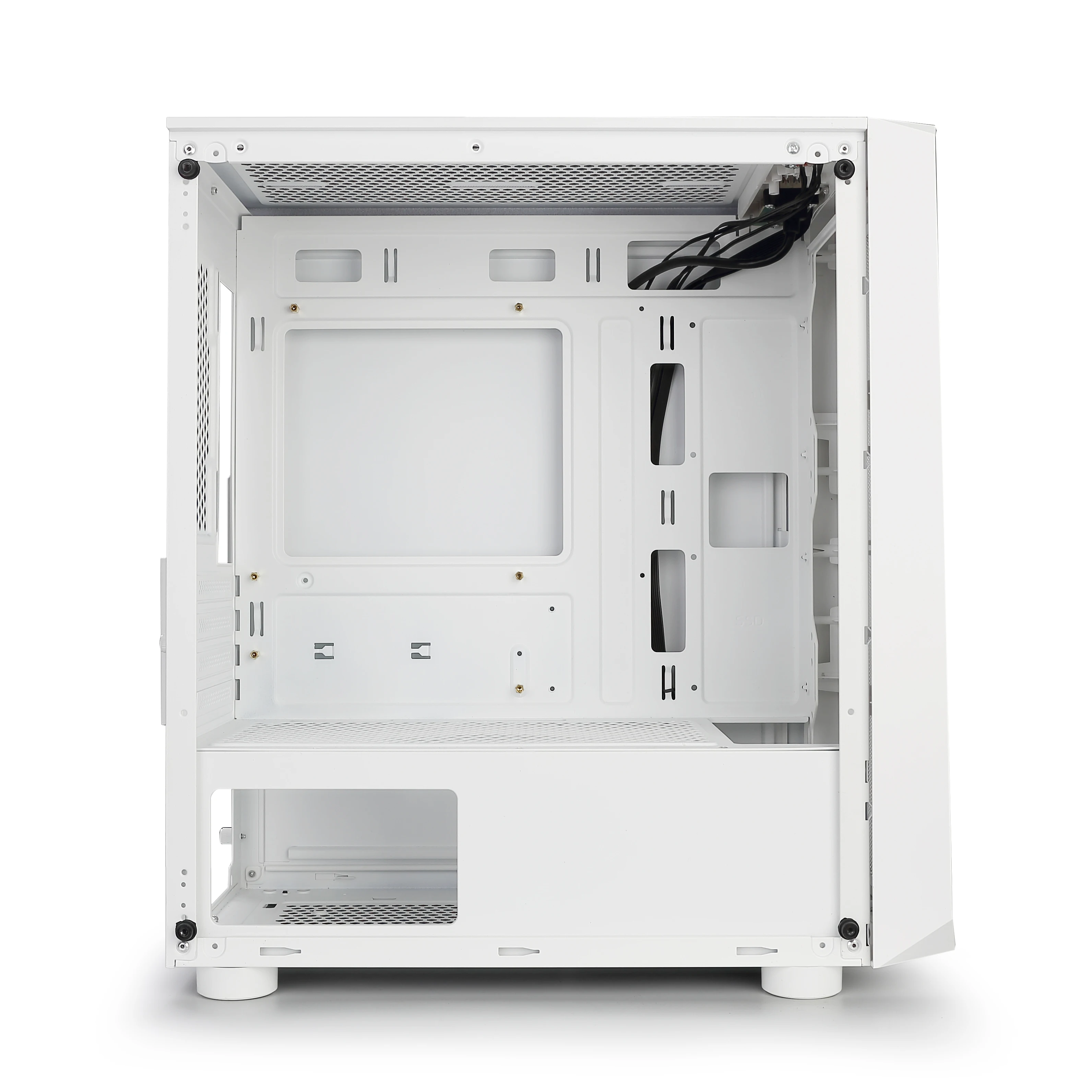 Gaming Desktop Game Console DIY Chassis Full Glass ATX Version Computer Case