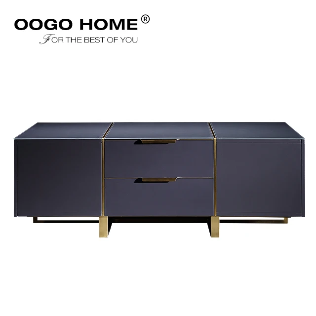 
Modern Design Living Room TV cabinet Set, Multifunction TV Bench Unit Wooden TV Stand 