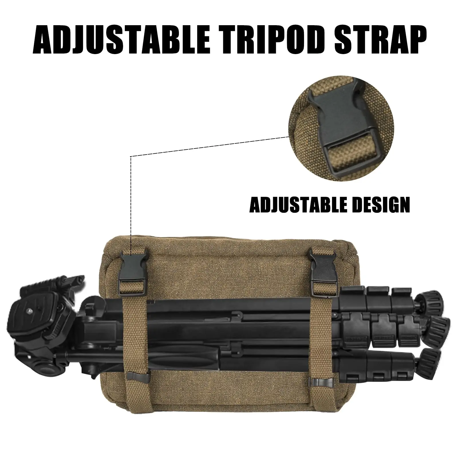 Custom Canvas Travel Little Vintage Camera Gear Bag Shoulder Small Waterproof Dslr Crossbody Camera & Video Bags for Photography