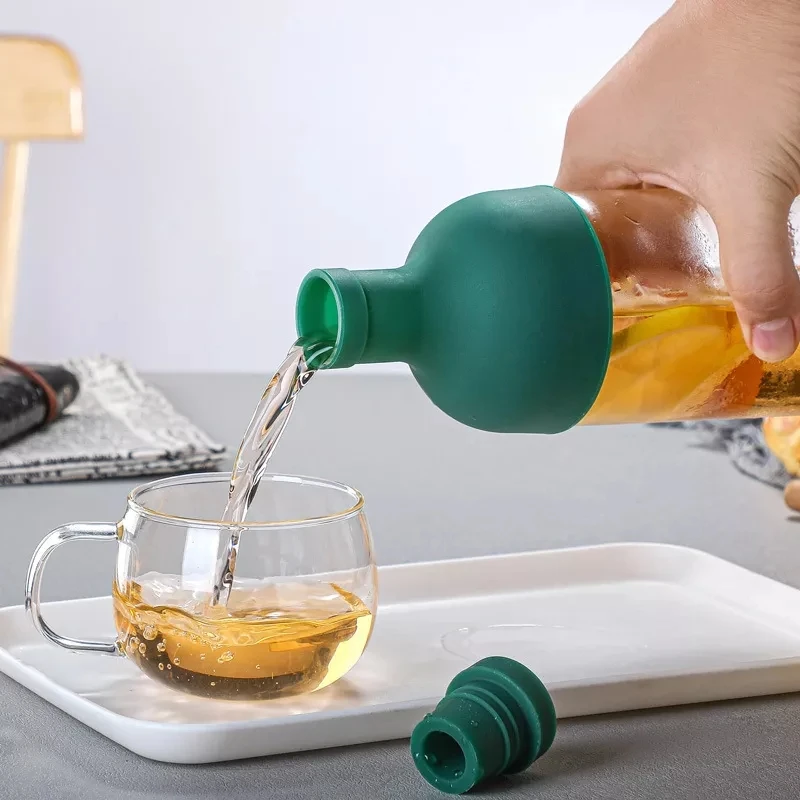 Amazon Best Seller  Glass Bottle Pot Iced Coffee Filter Maker Cold Extraction Mixing Cold Brew  Glass Bottle for Cafe Tea Lemon