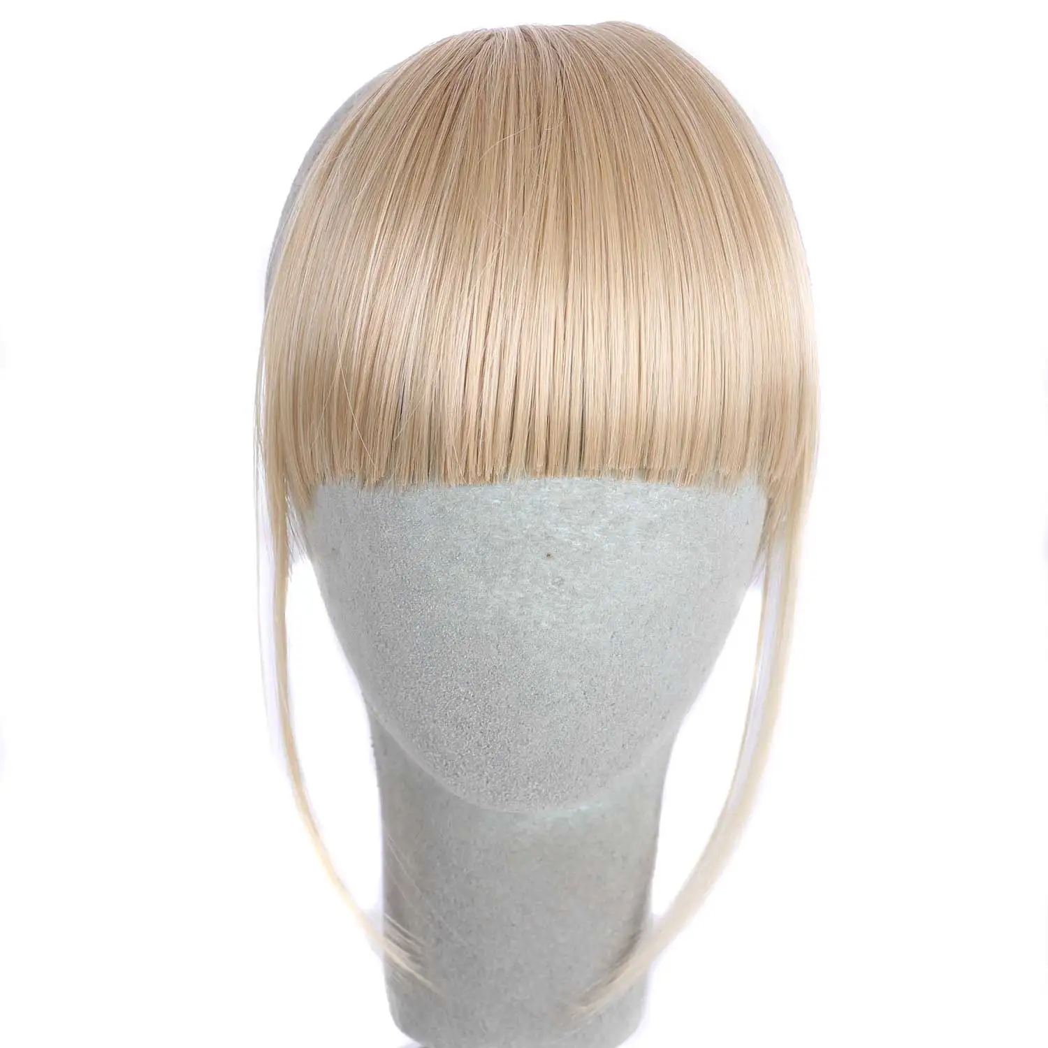 cheap Clip In On Synthetic Top Closure  synthetic Hair Fringe clip synthetic Hair Bangs woman Hairpieces