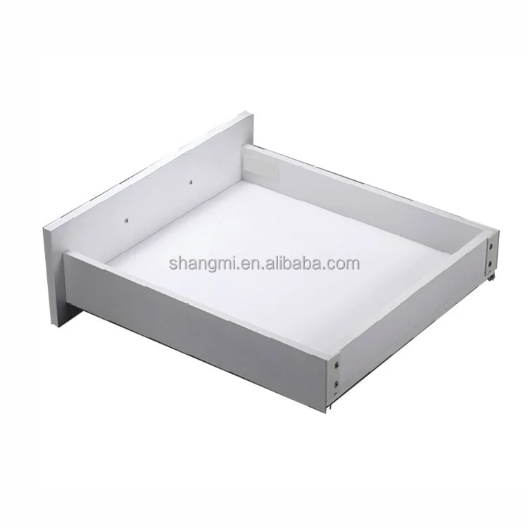 Аксессуары для мебели Тандемная коробка 40 кг нагрузка кухонный шкаф с двойным выдвижным ящиком мягким закрытием двойной